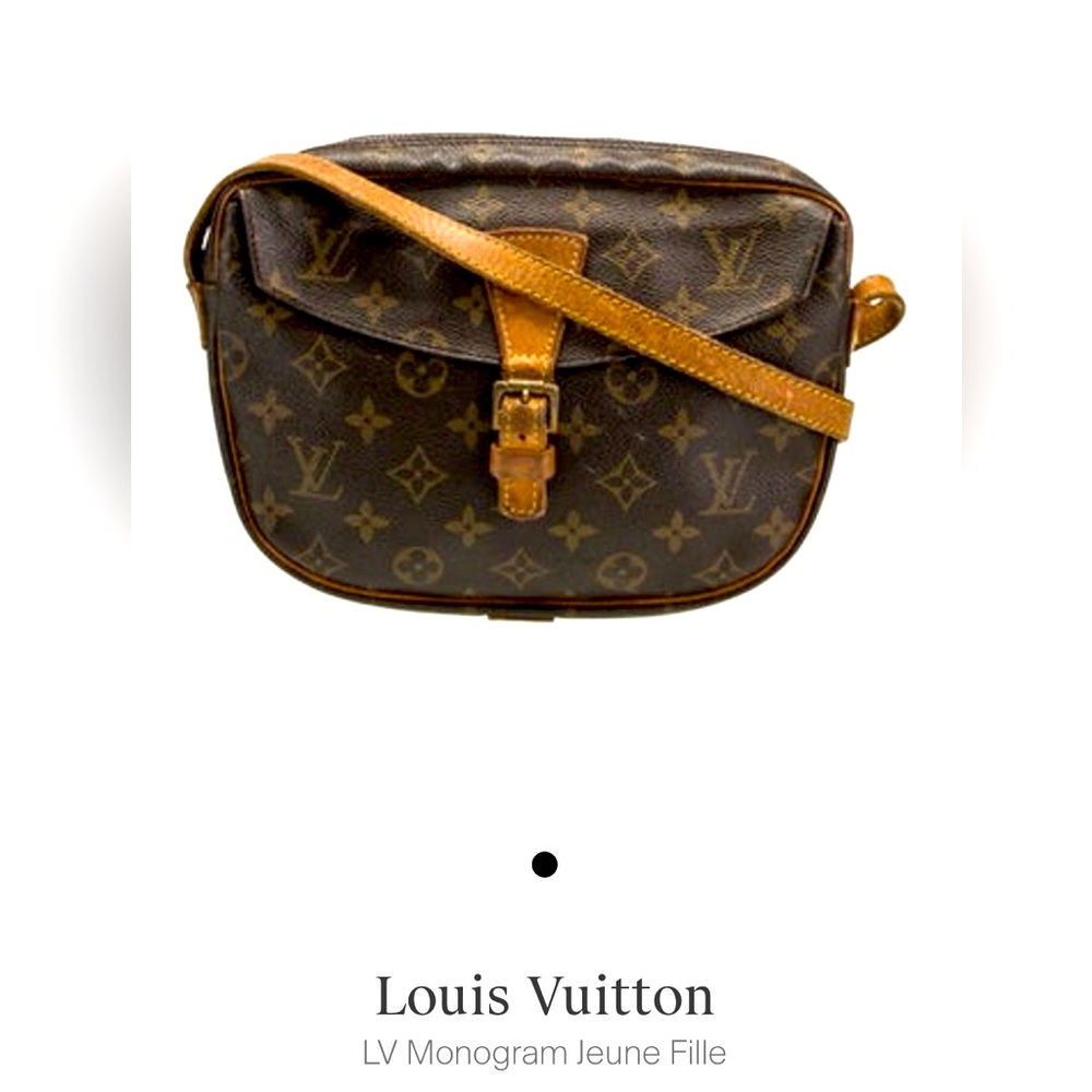 Louis Vuitton Crossbody Bag
• Brown Coated Canvas
• LV Monogram